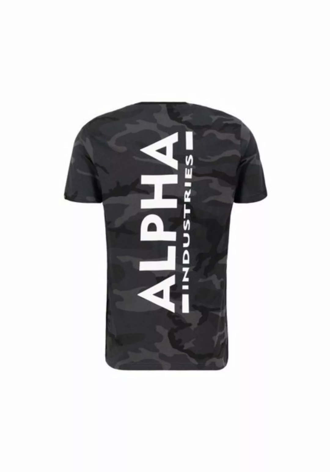 Alpha Industries T-Shirt Alpha Industries Men - T-Shirts Backprint T Camo günstig online kaufen