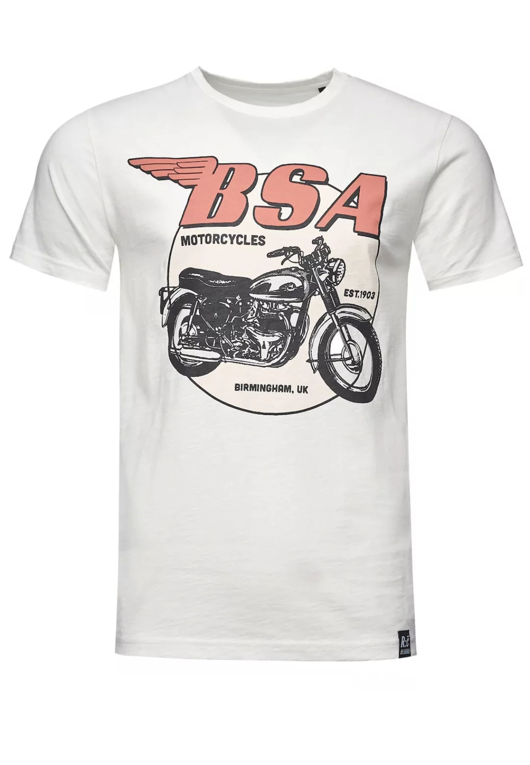 Recovered T-Shirt "BSA Birmingham Motorcycles", (1 tlg.), mit coolem Print günstig online kaufen