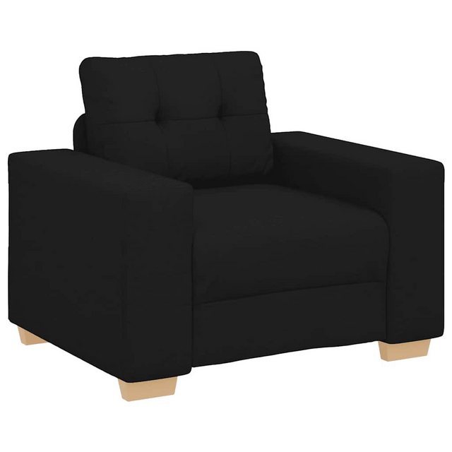 vidaXL Sofa Sessel Schwarz 59 cm Stoff günstig online kaufen