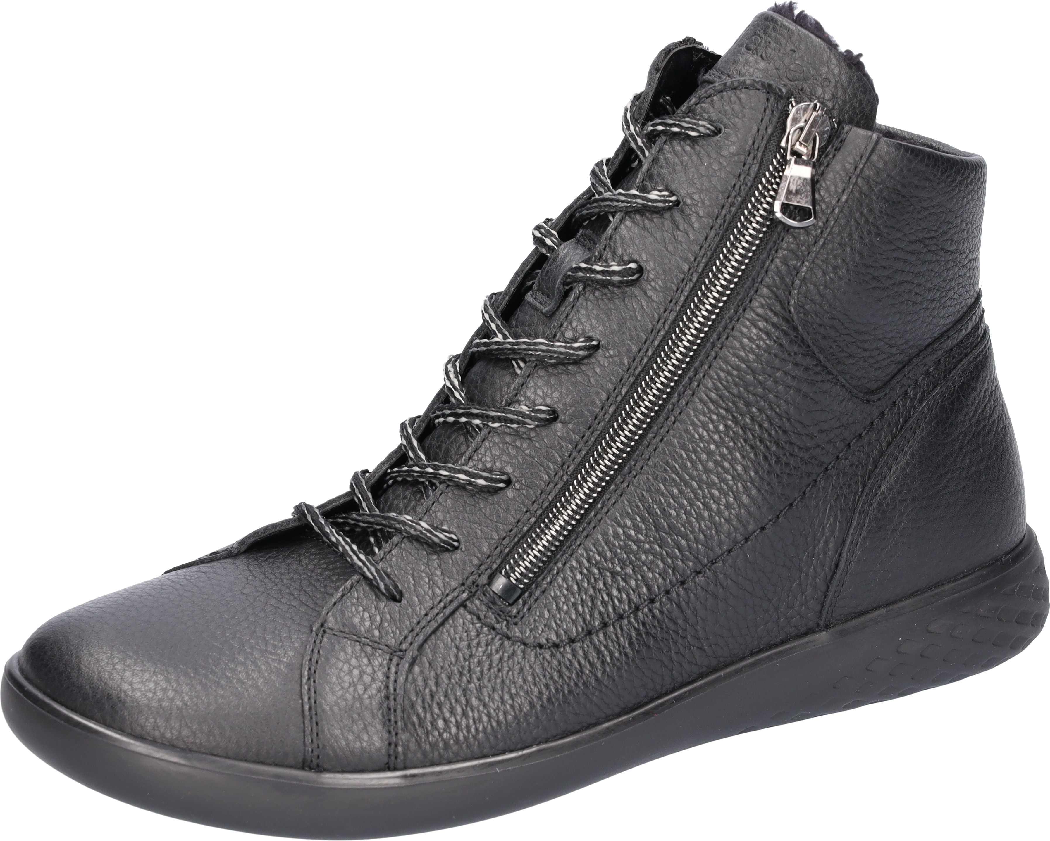 Waldläufer Sneakerboots "H-CLOE", Schnürboots, Bequemschuh, Reißverschlüsse günstig online kaufen