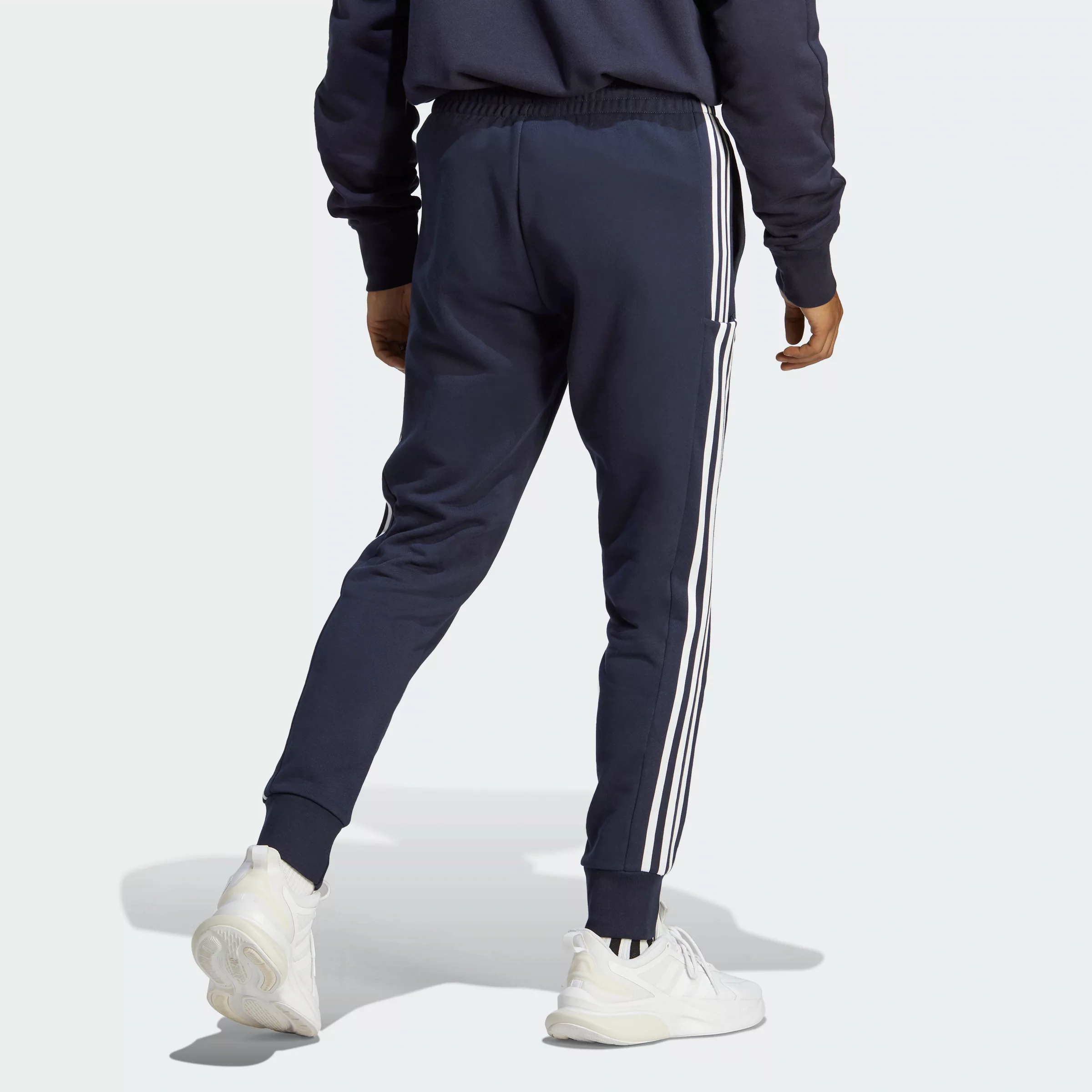 adidas Sportswear Sporthose "ESSENTIALS FRENCH TERRY TAPERED CUFF 3STREIFEN günstig online kaufen