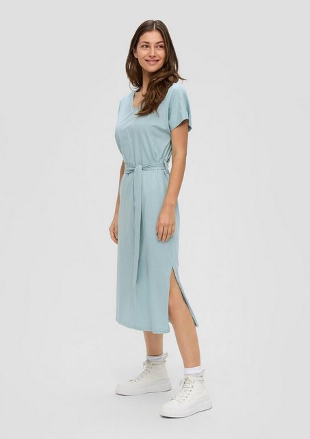 QS Minikleid Kurzarm-Kleid aus Jersey günstig online kaufen