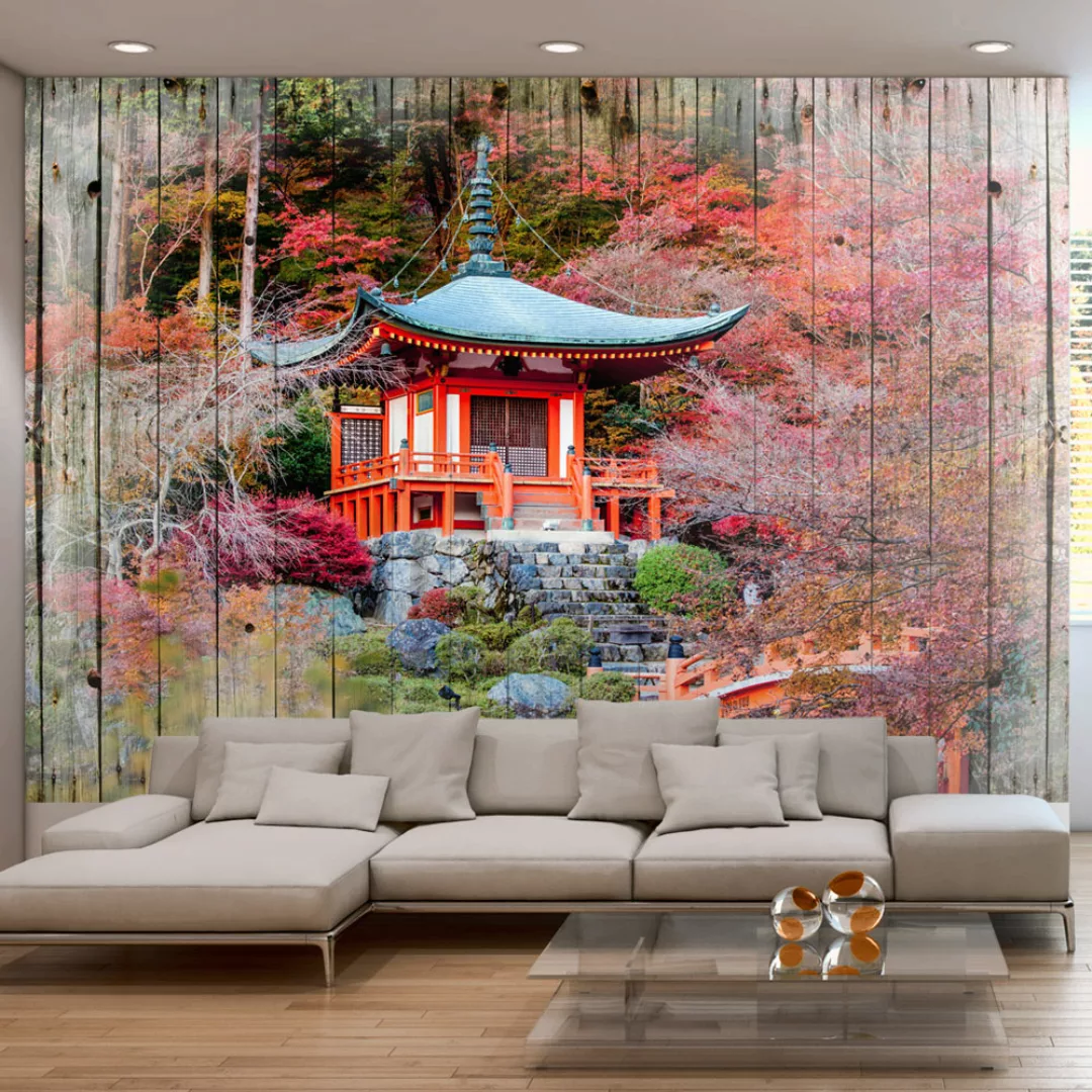 Selbstklebende Fototapete - Autumnal Japan günstig online kaufen