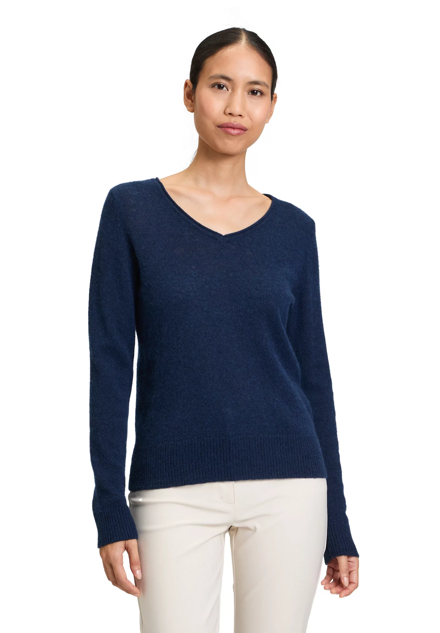 Betty Barclay Strickpullover Betty Barclay Kaschmir-Pullover mit V-Ausschni günstig online kaufen