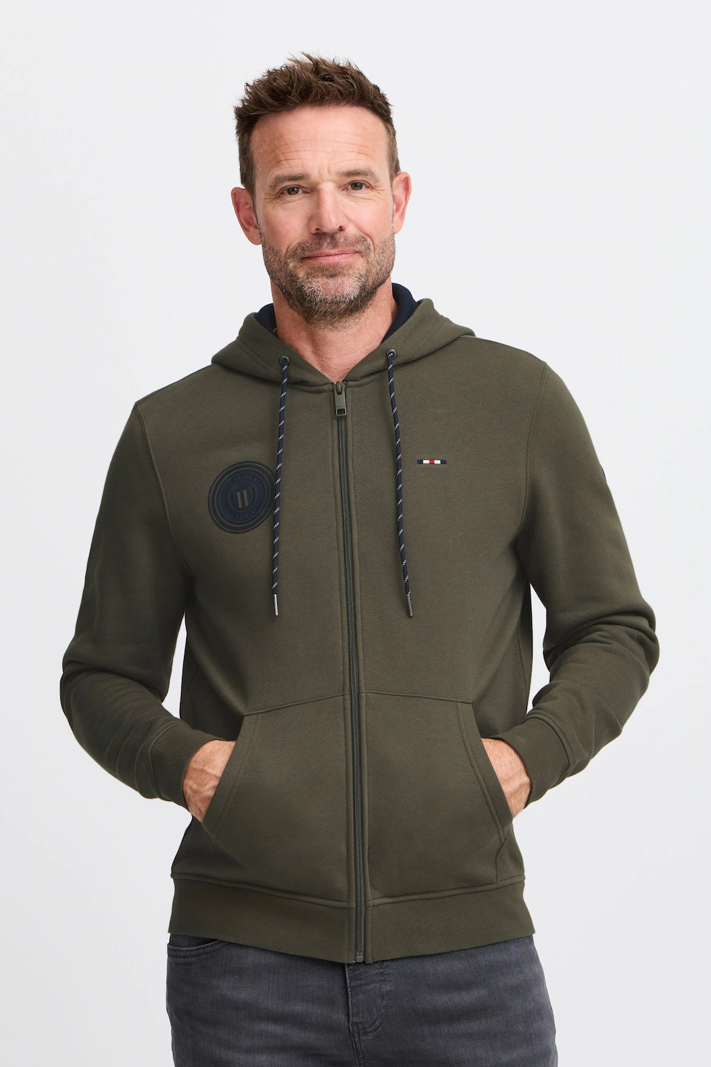 FQ1924 Sweatjacke "FQ1924 FQWILLIAM ziphoodie sweat" günstig online kaufen