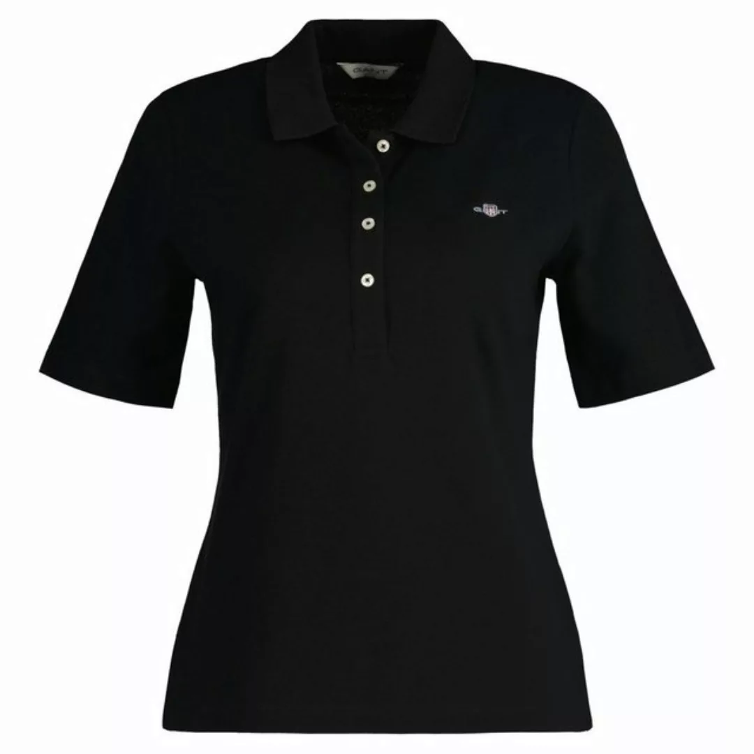 Gant T-Shirt Damen Poloshirt - SLIM SHIELD PIQUE POLO, Halbarm günstig online kaufen