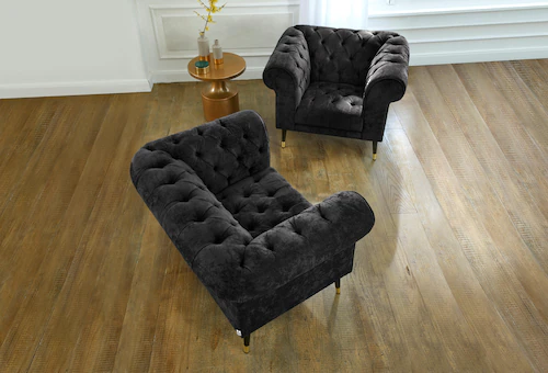 Home affaire Chesterfield-Sessel "Tinnum Sessel" günstig online kaufen