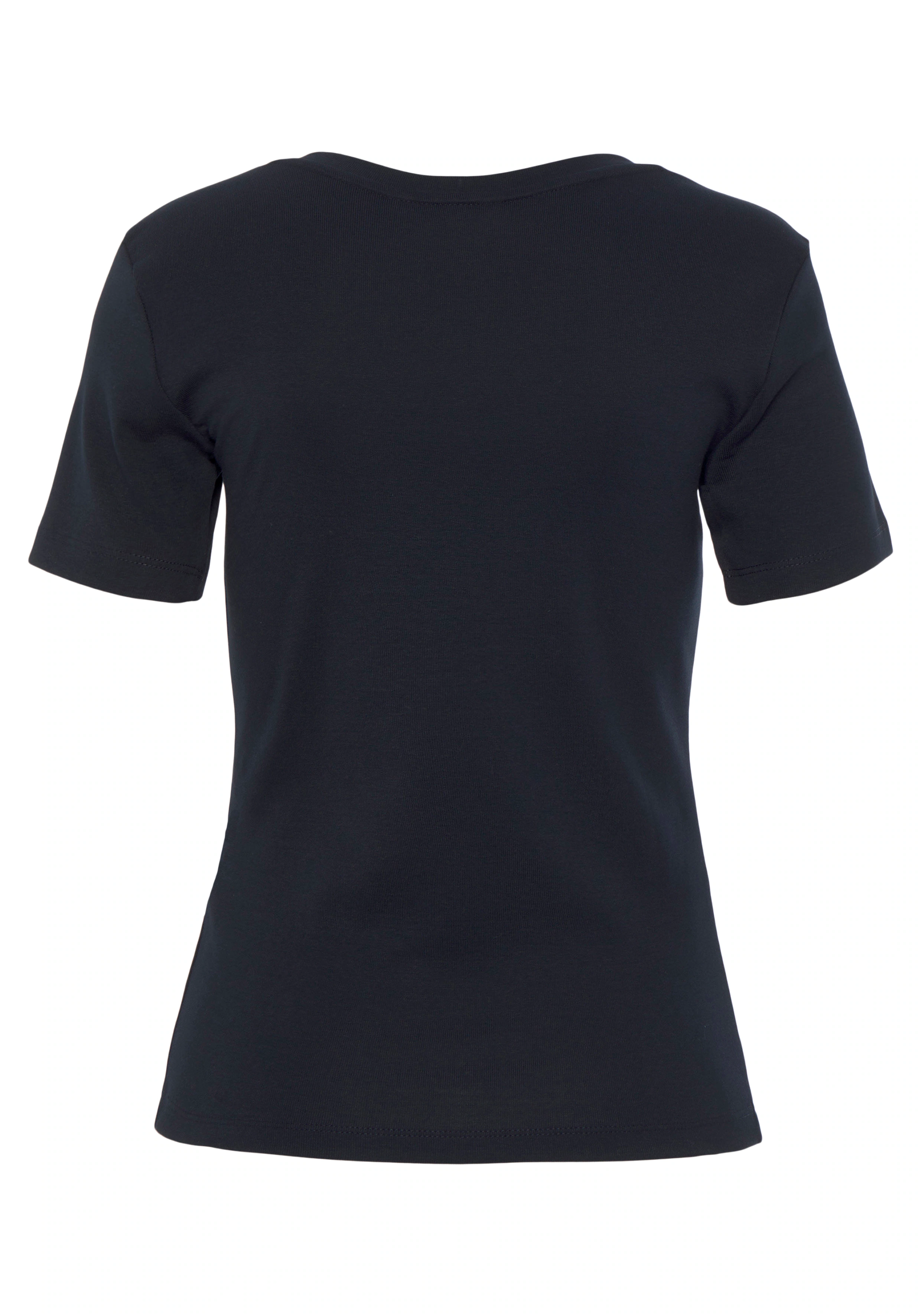 Tommy Hilfiger T-Shirt mit Logostickerei günstig online kaufen