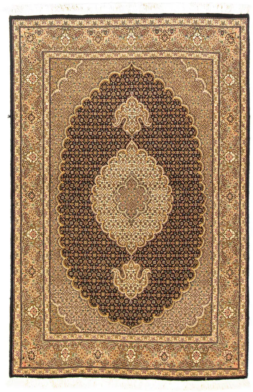 morgenland Orientteppich »Perser - Täbriz - Royal - 150 x 100 cm - dunkelbl günstig online kaufen