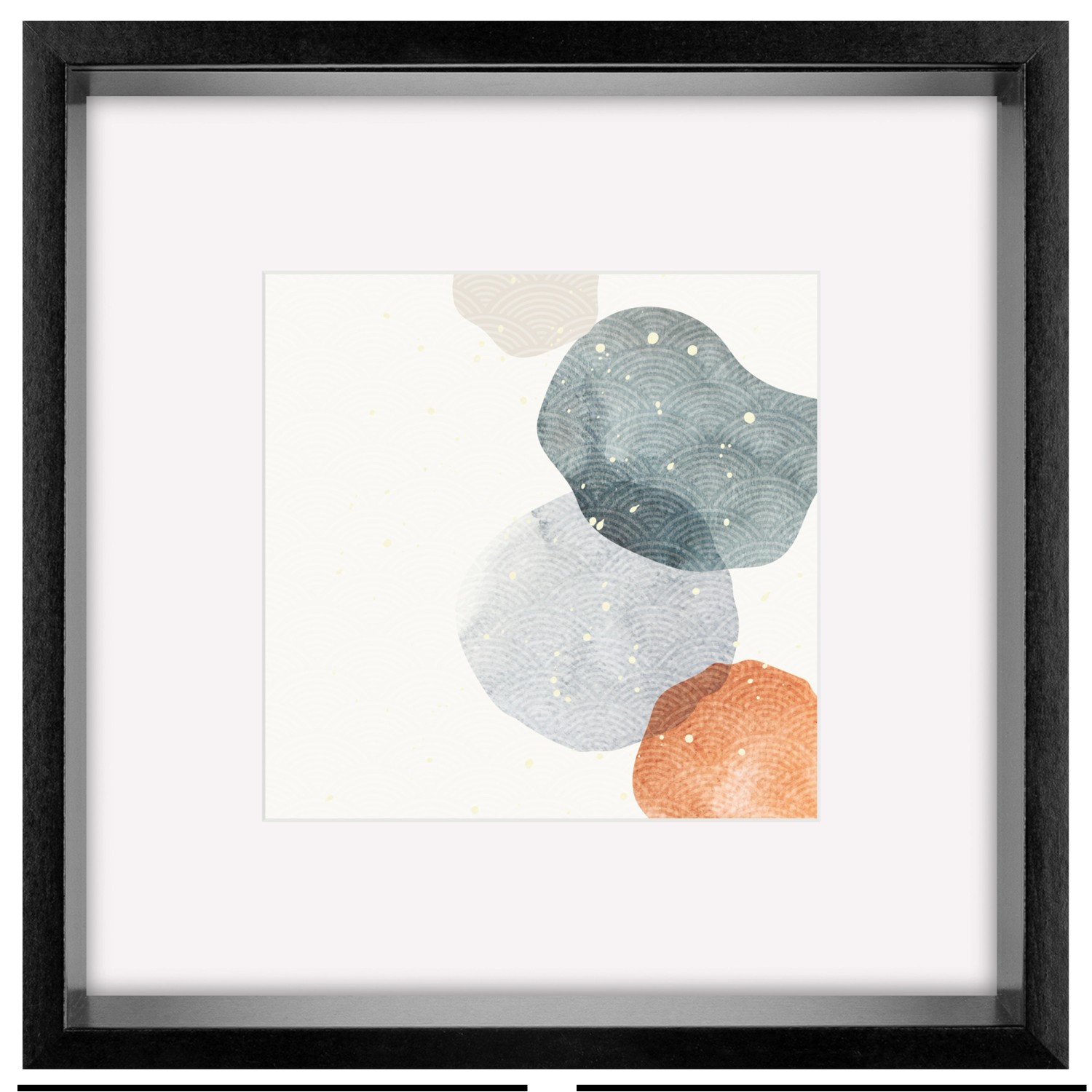 walther design Shape 3D FSC-Holzrahmen 50x50 cm Schwarz HNX550B günstig online kaufen