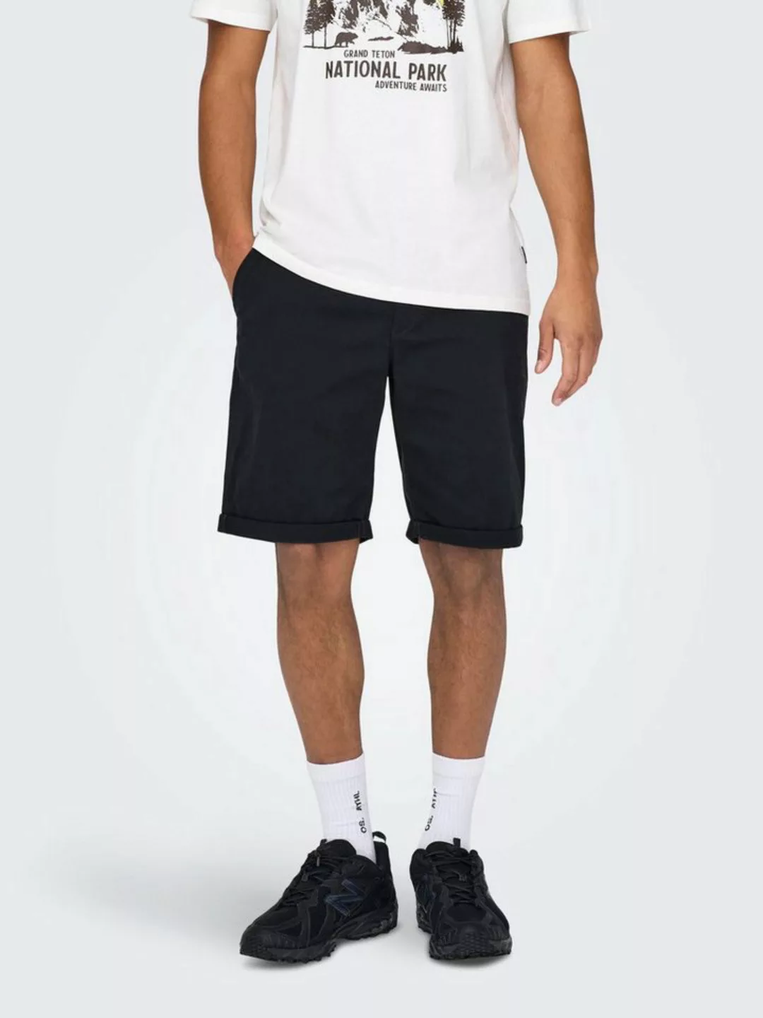 ONLY & SONS Chinoshorts ONSPETER LIFE REGULAR 0013 SHORTS NOOS günstig online kaufen