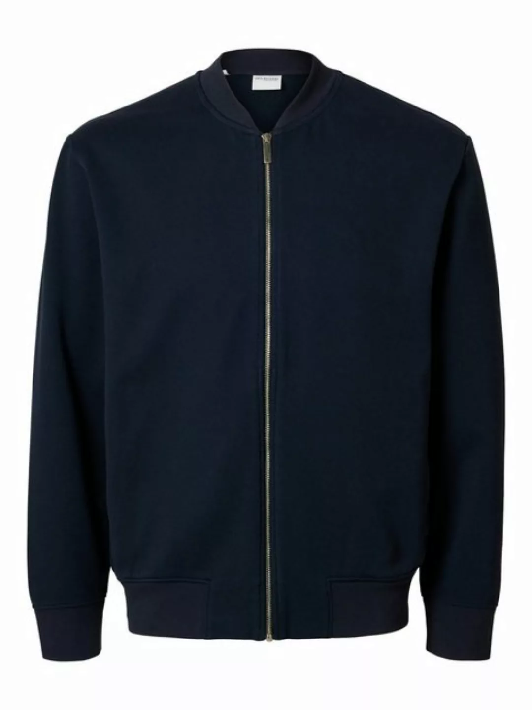 SELECTED HOMME Sweatjacke - Bomber - Cardigan - SLHMACK SWEAT BOMBER günstig online kaufen