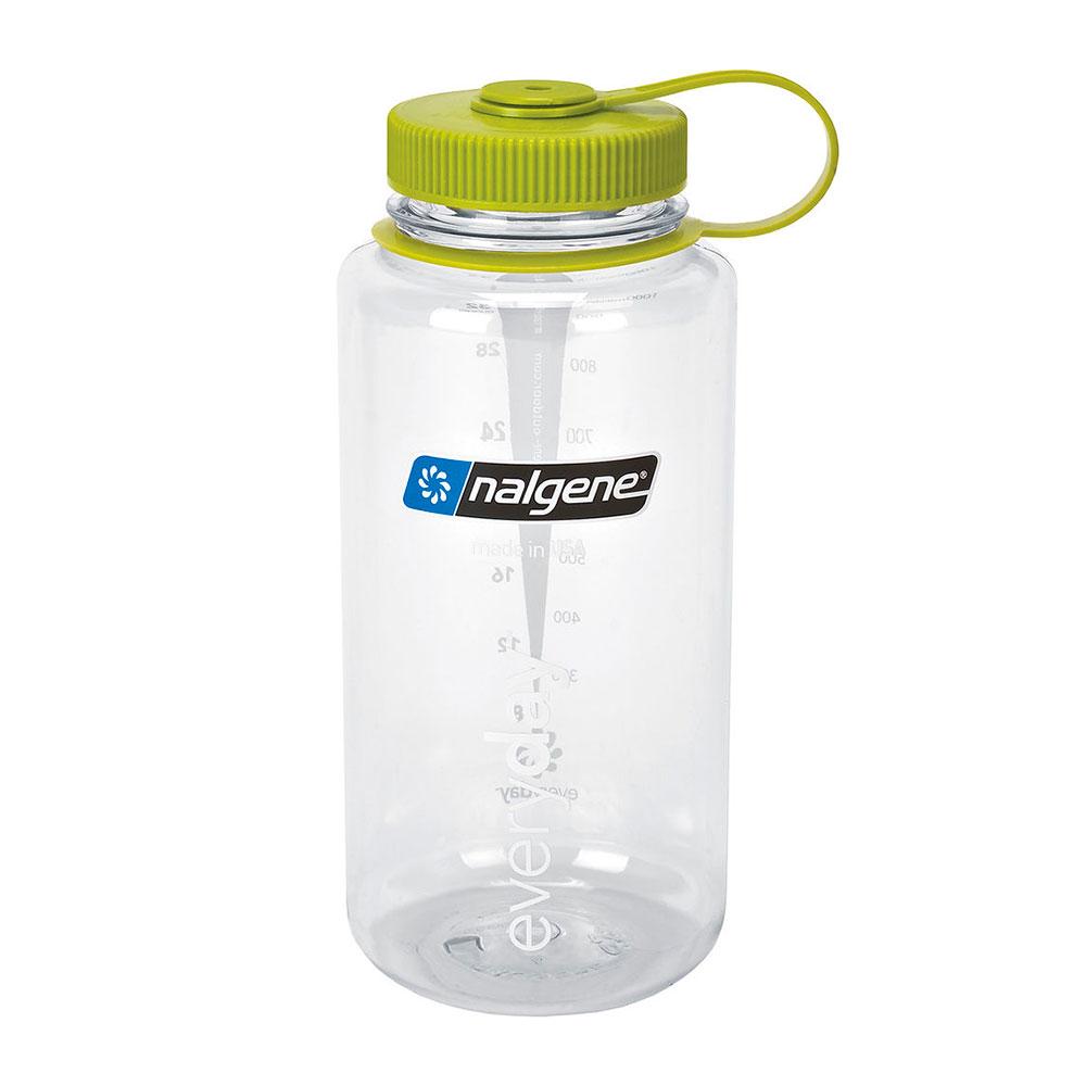 Nalgene Weithalsflasche 1l One Size Transparent / Loop-Top Green günstig online kaufen