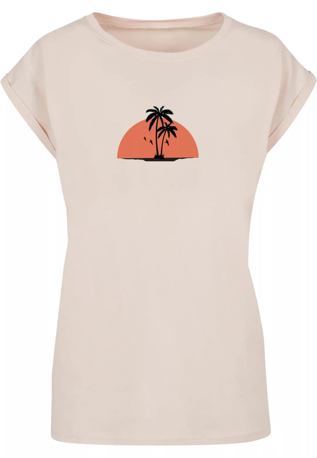 Merchcode T-Shirt "Merchcode Damen Ladies Summer - Beach T-Shirt" günstig online kaufen