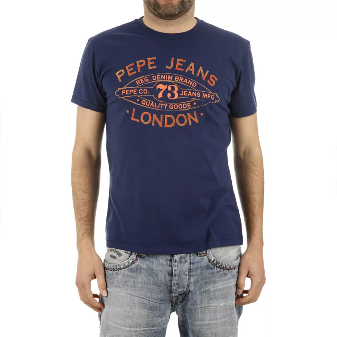 Pepe Jeans Samuel Kurzärmeliges T-shirt XL Eton Blue günstig online kaufen