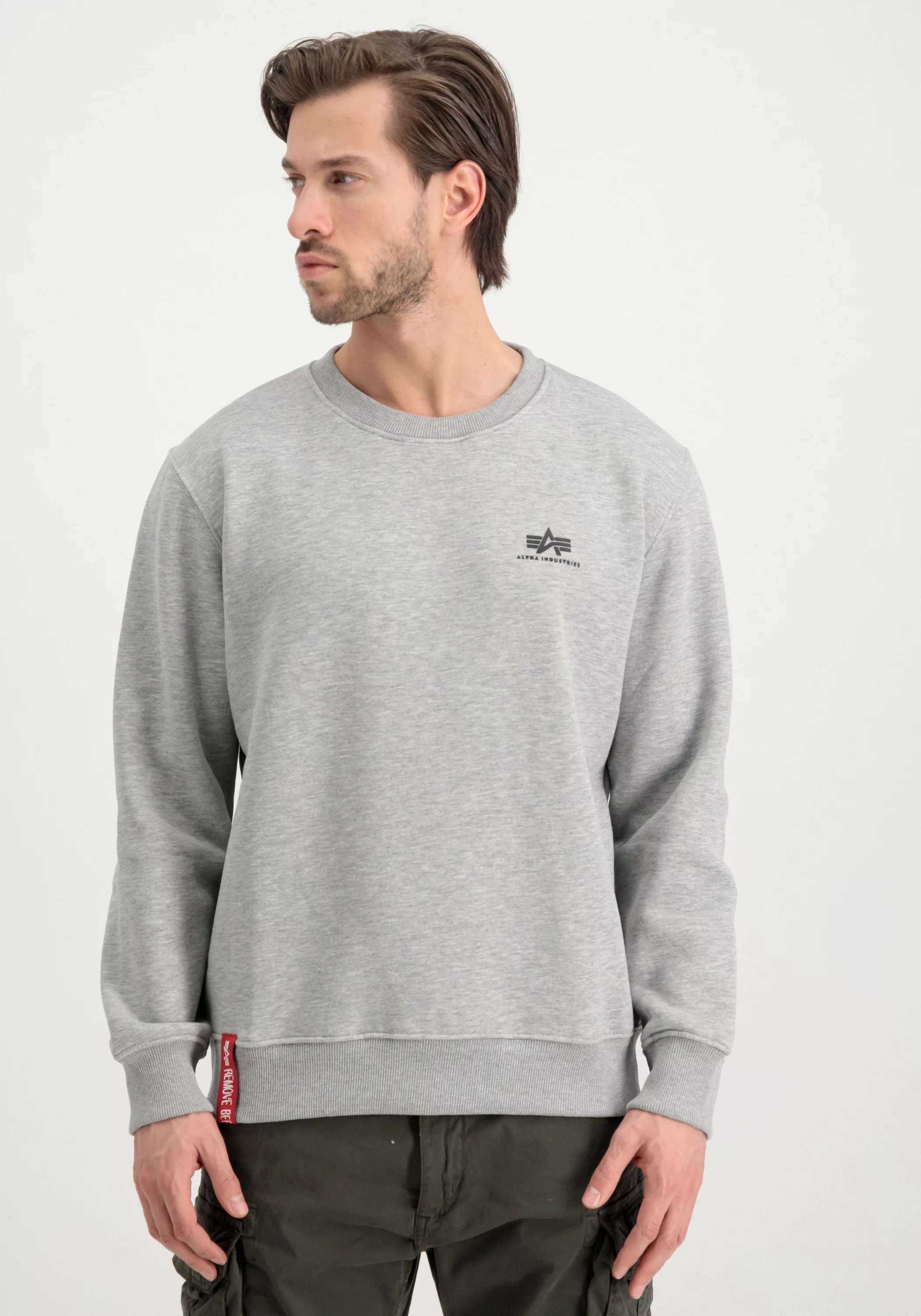 Alpha Industries Sweater "ALPHA INDUSTRIES Men - Sweatshirts Basic Sweater günstig online kaufen
