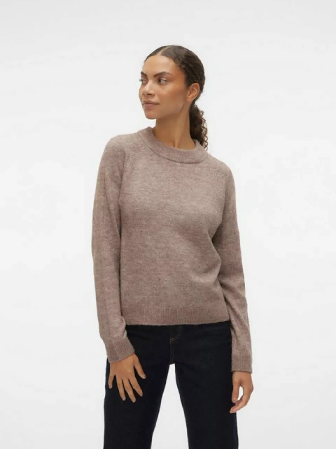 Vero Moda Rundhalspullover VMFILUCA LS O-NECK PULLOVER GA NOOS günstig online kaufen