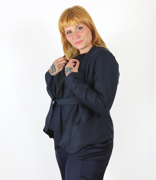 Mia Blazer Aus Tencel-leinen-bio Baumwolle günstig online kaufen