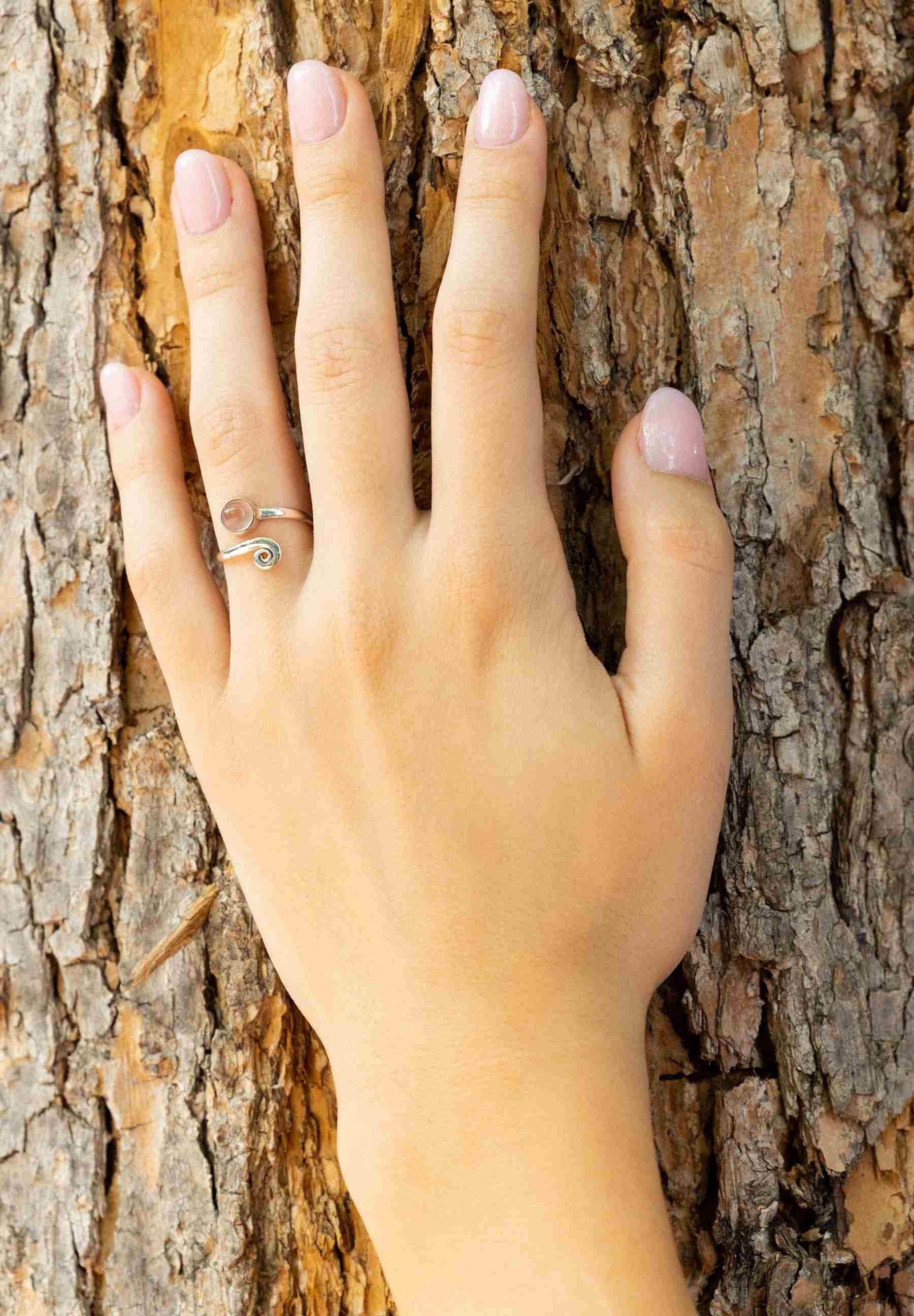 mantraroma Silberring (Ring mit Schmuckbeutel), Damenring günstig online kaufen