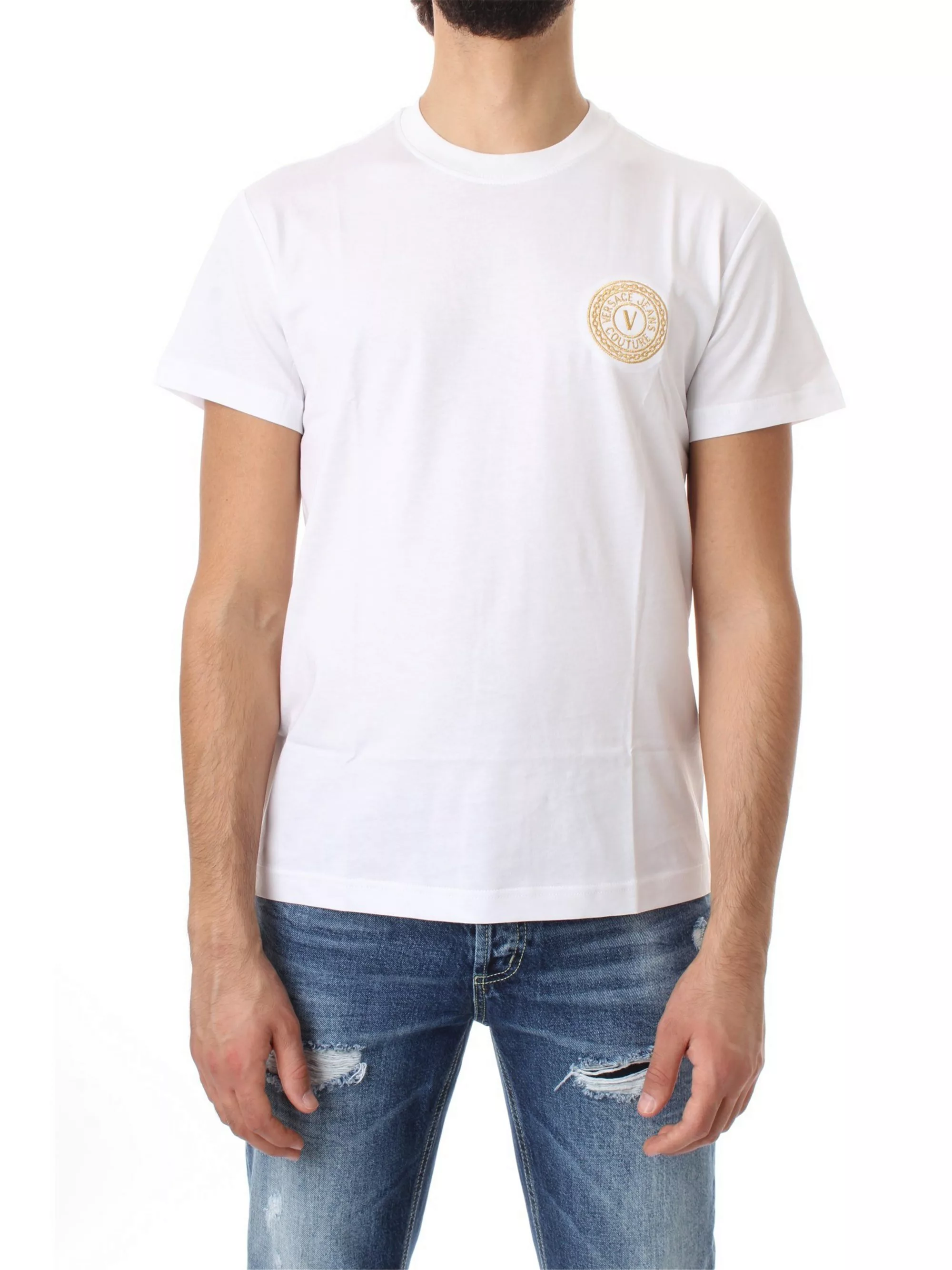 VERSACE T-Shirt Unisex cotone günstig online kaufen