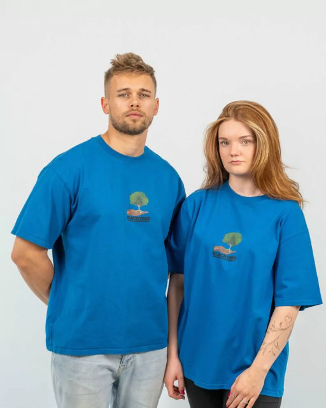 Black Tree T-Shirt Healing Shirt - Oversize - Unisex - Premium Qualität - B günstig online kaufen