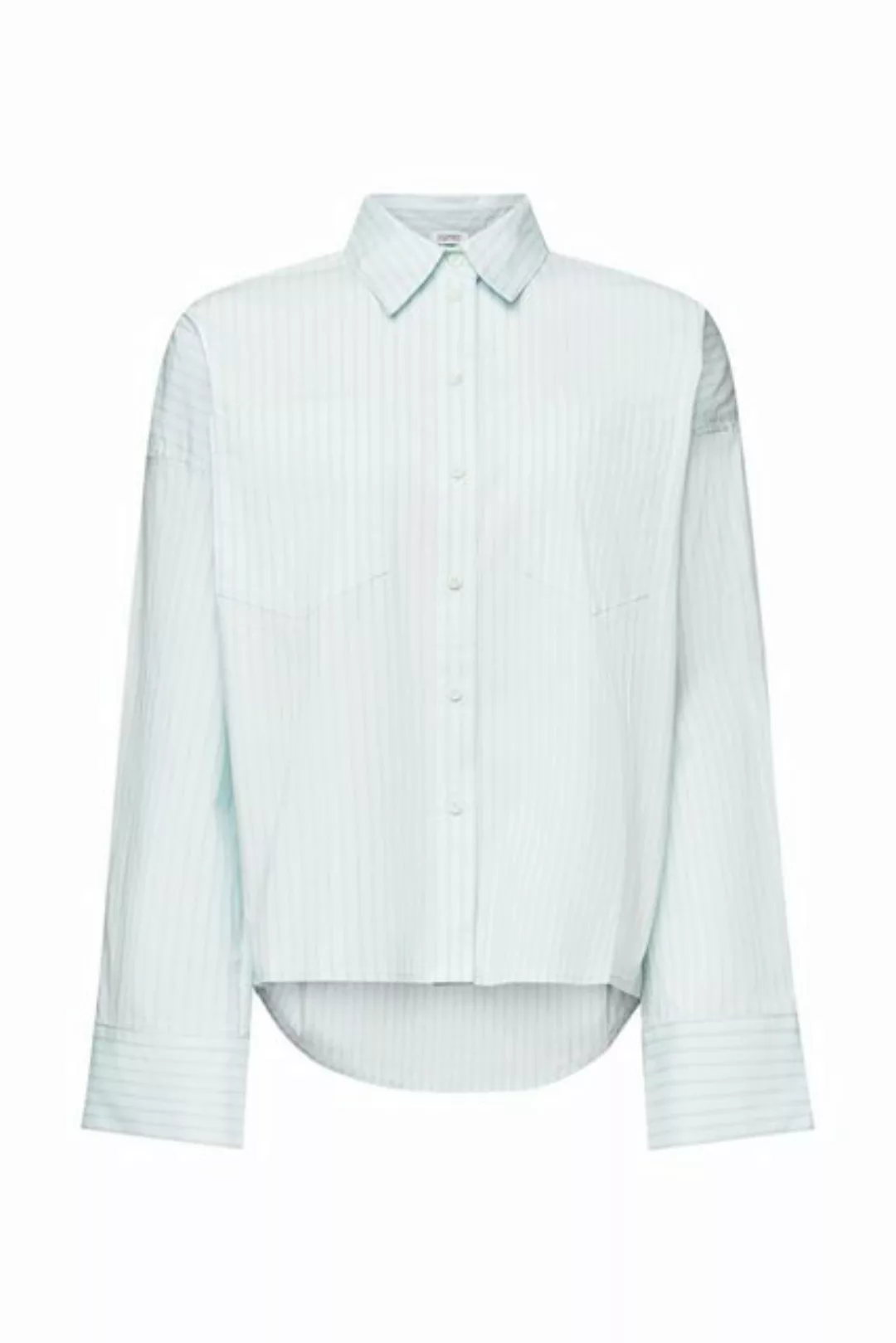 Esprit Hemdbluse Bluse Esprit blau weiß gestreift günstig online kaufen