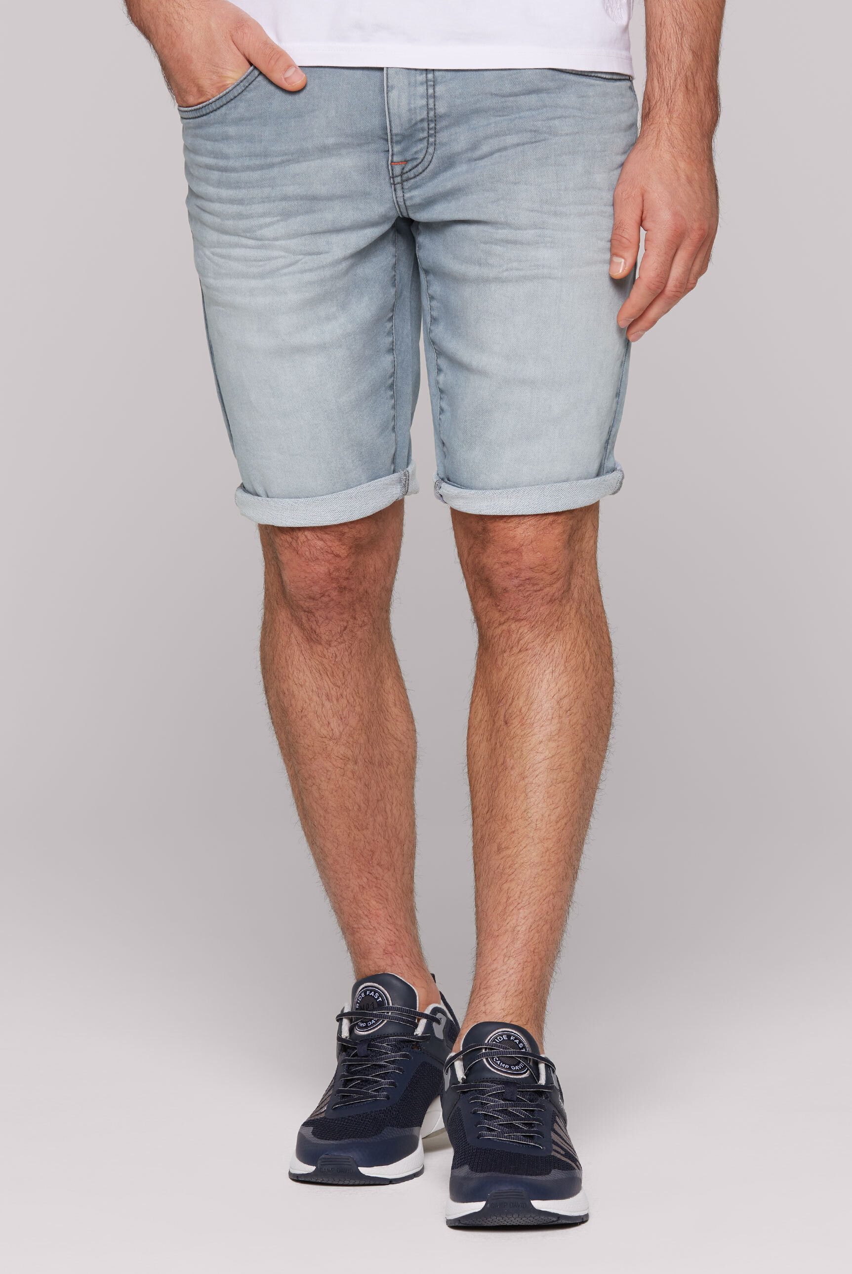 CAMP DAVID Jeansshorts, mit normaler Leibhöhe günstig online kaufen