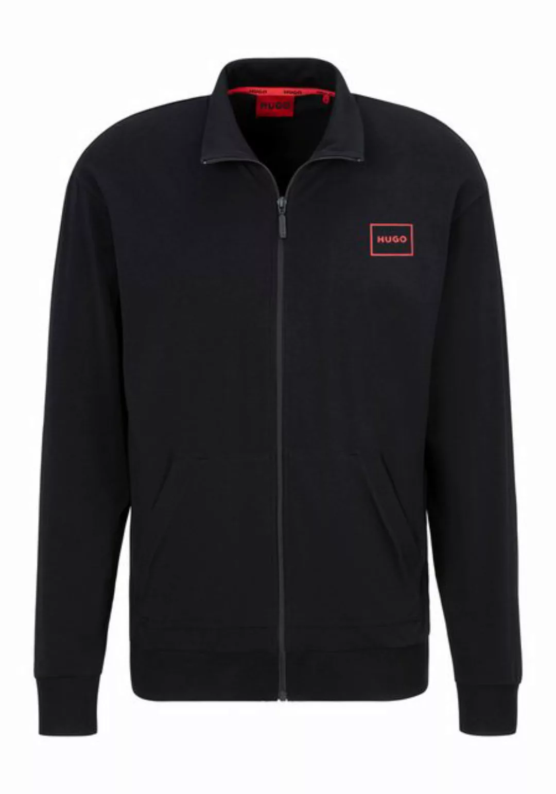 HUGO Sweatjacke Laze Zip Jacket mit seitlichen Taschen günstig online kaufen