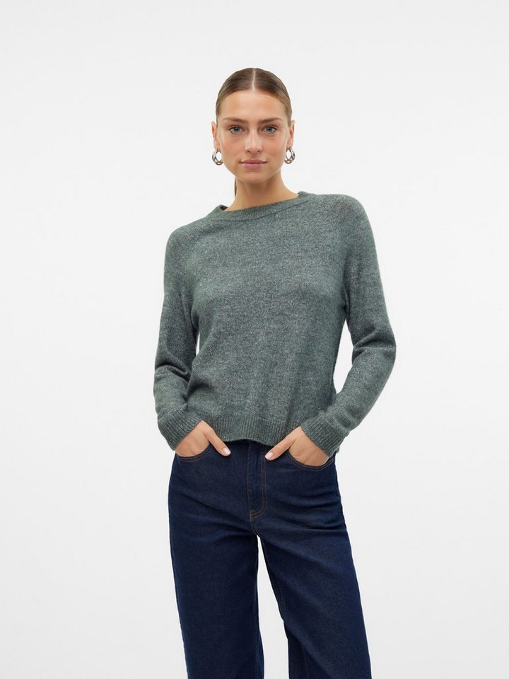 Vero Moda Rundhalspullover VMFILUCA LS O-NECK PULLOVER GA NOOS günstig online kaufen