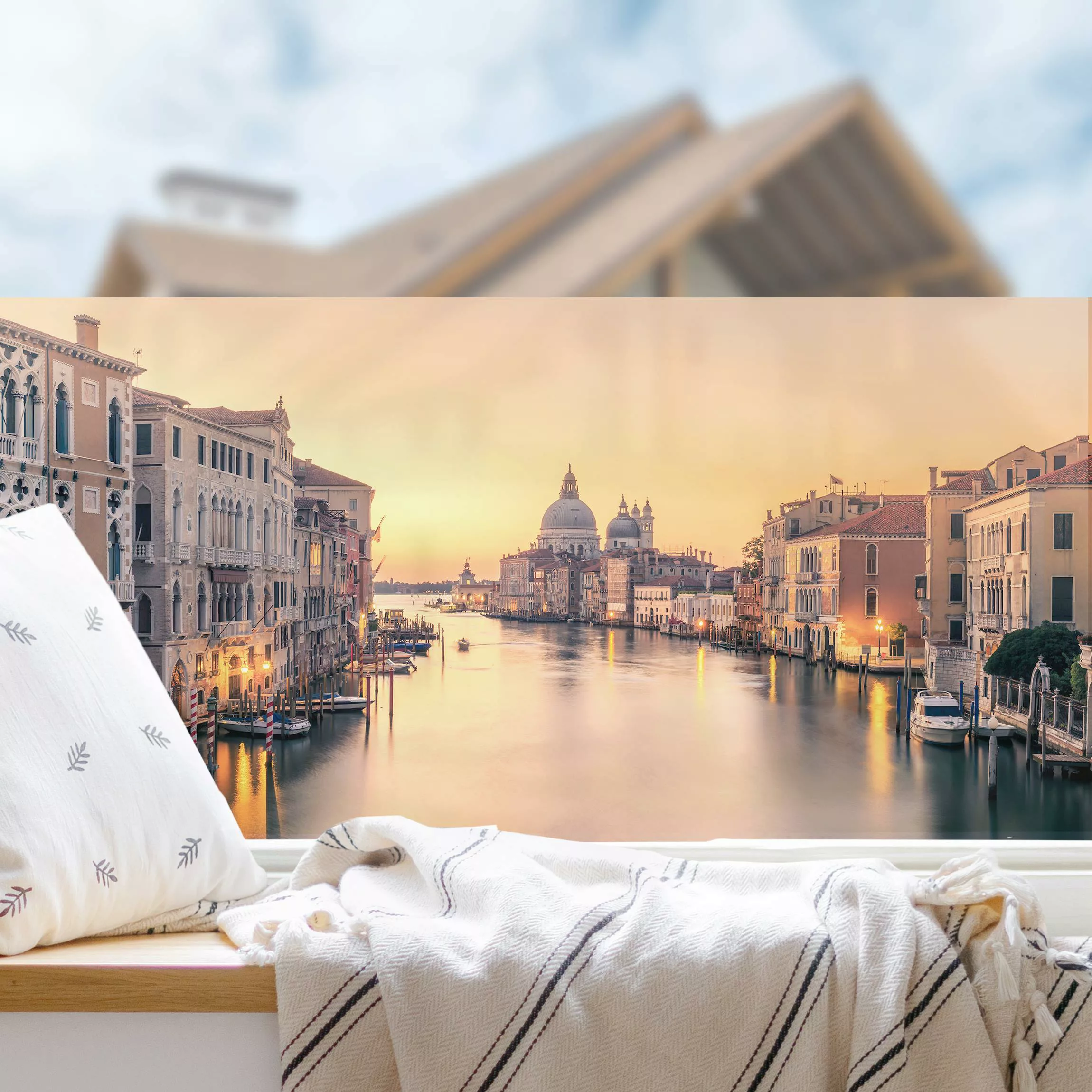 Fensterfolie Goldenes Venedig günstig online kaufen