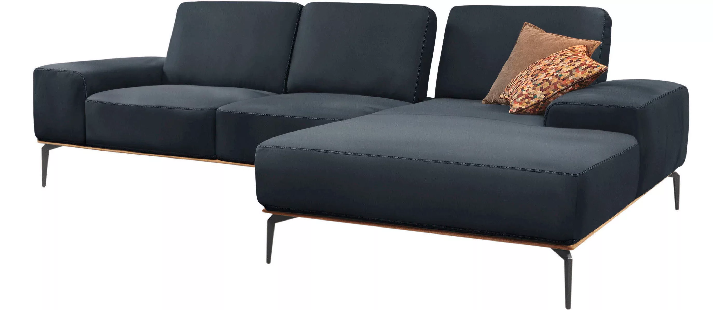 W.SCHILLIG Ecksofa "run, Designsofa mit tollem Sitzkomfort, bequem, L-Form" günstig online kaufen