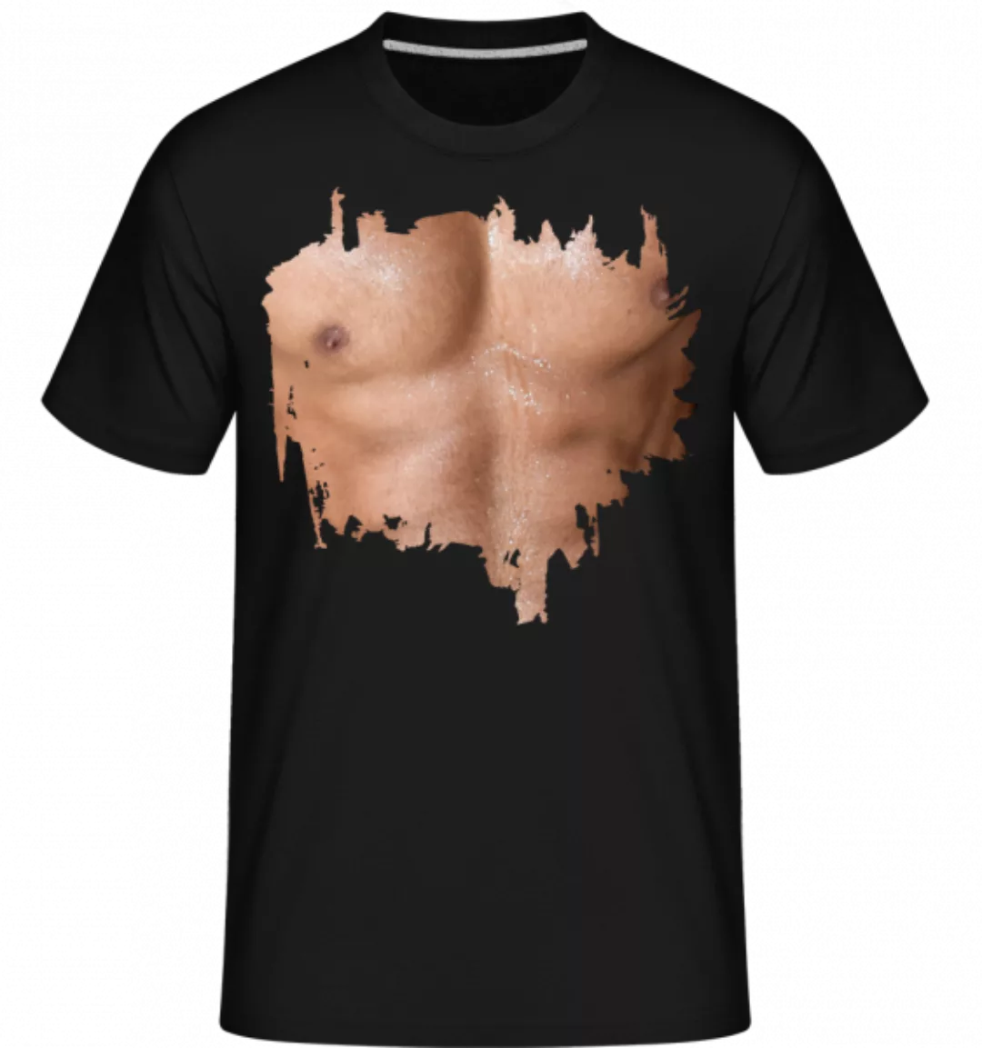 Muskulöser Oberkörper Mann · Shirtinator Männer T-Shirt günstig online kaufen