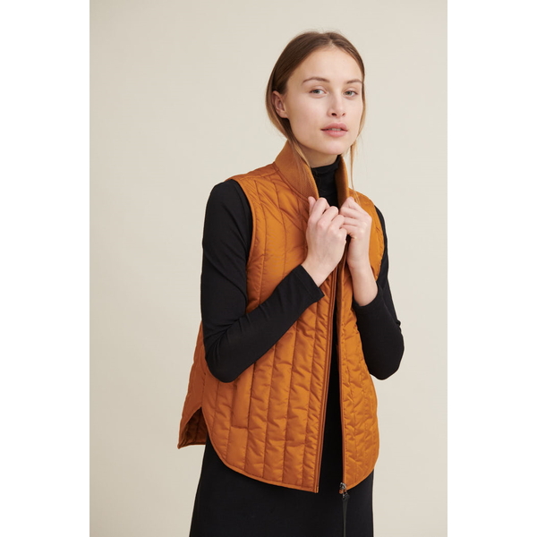 Vegane Steppweste Kurz - Louisa Short Vest - Aus Recyceltem Polyester günstig online kaufen