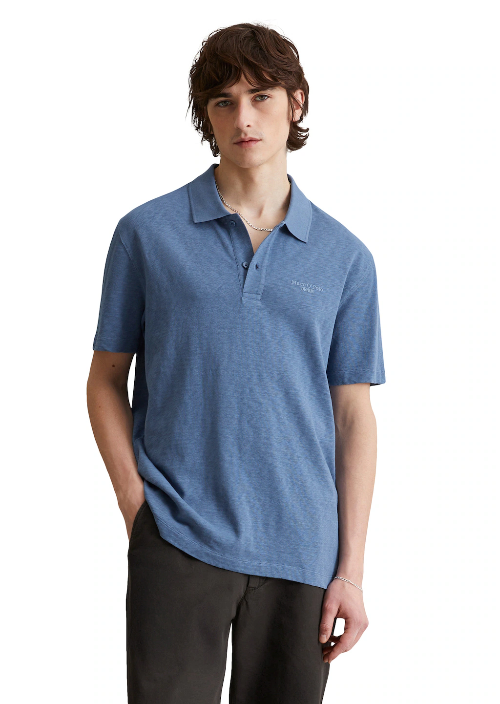 Marc OPolo DENIM Poloshirt "aus reiner Bio-Baumwolle" günstig online kaufen