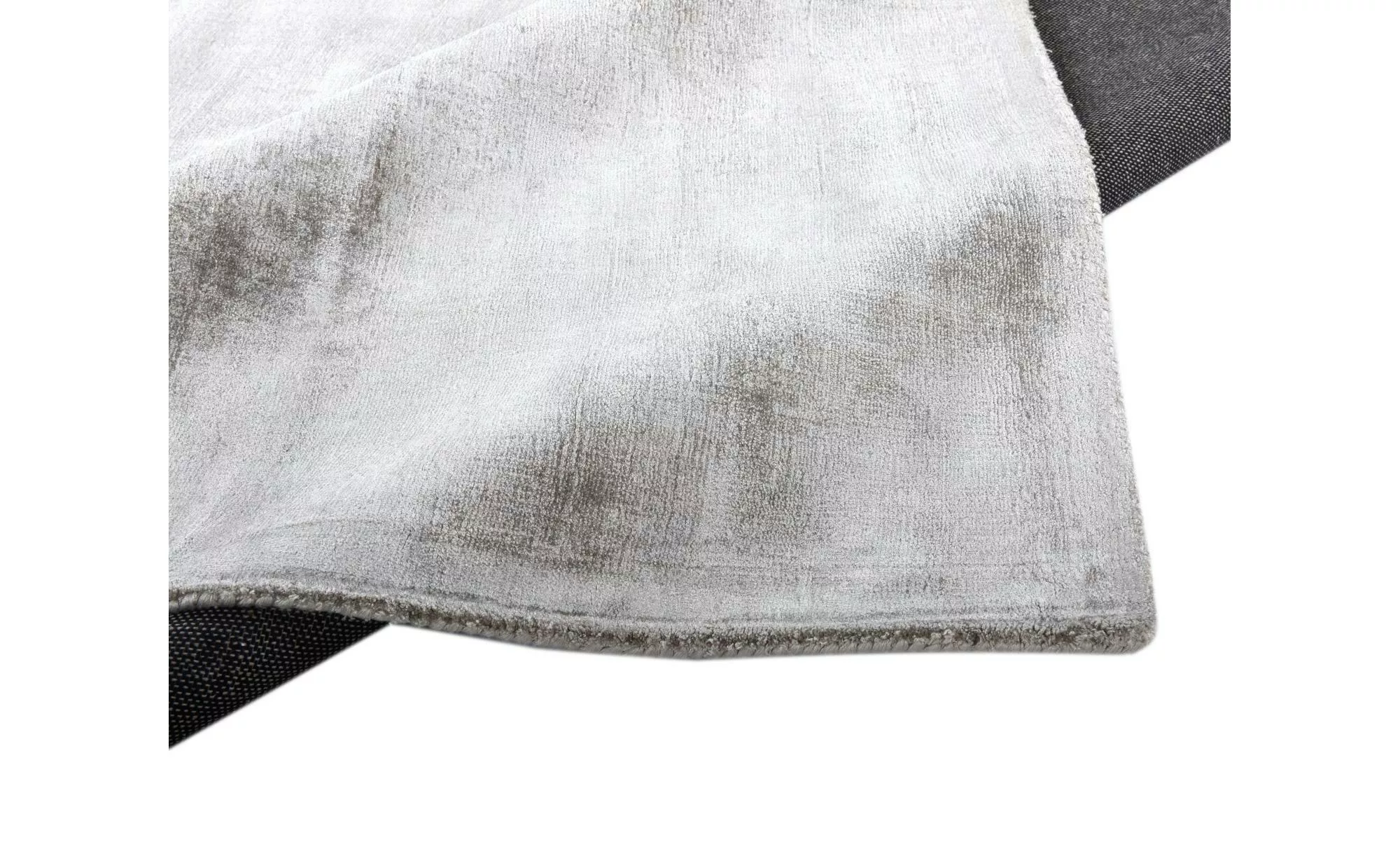 TOM TAILOR HOME Teppich »Shine uni«, rechteckig, Handweb Teppich, 100% Visk günstig online kaufen