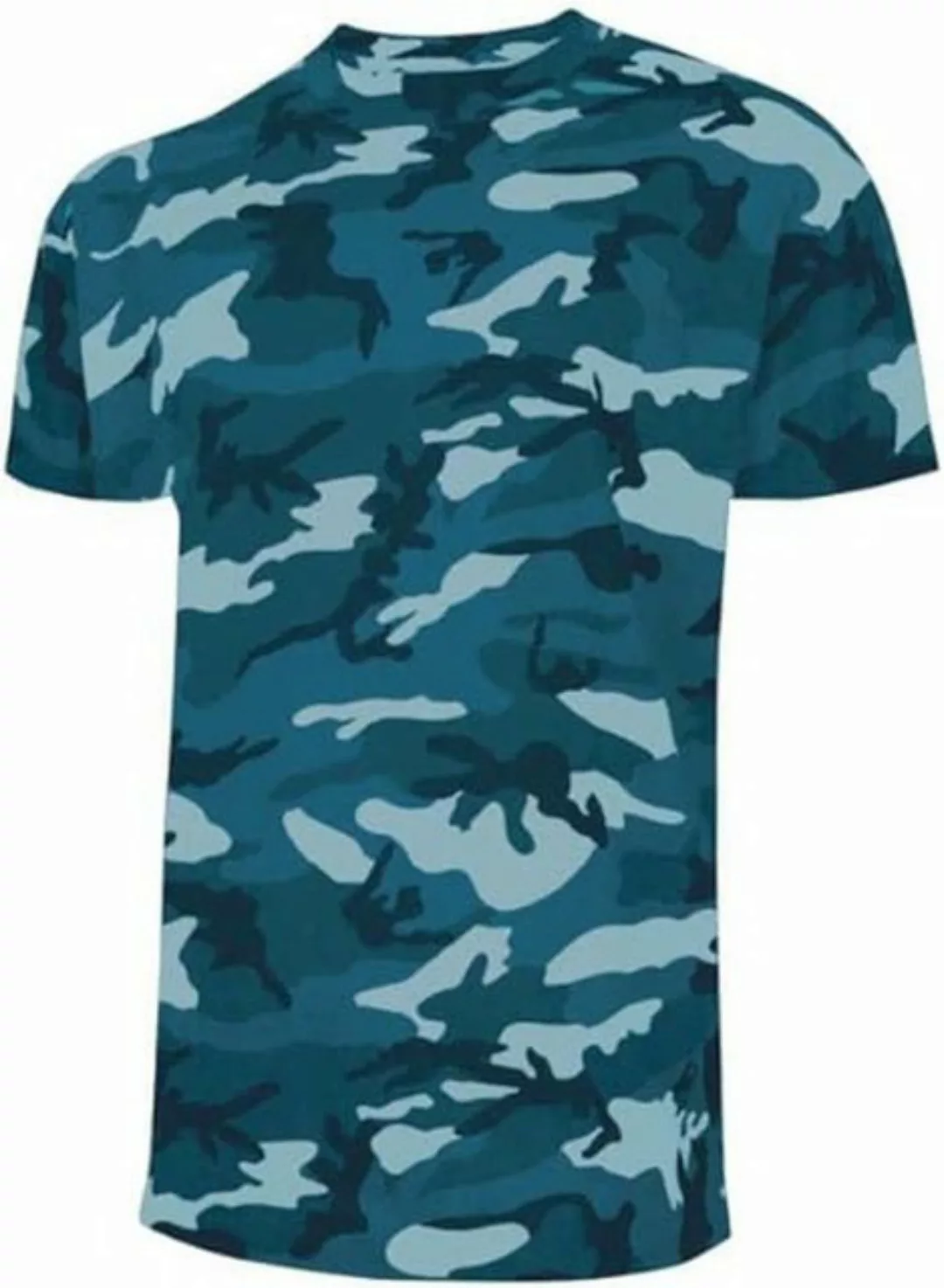 Artmas T-Shirt Arbeit T-Shirt Kurzarmshirt Arbeitsbekleidung Baumwolle Camo günstig online kaufen