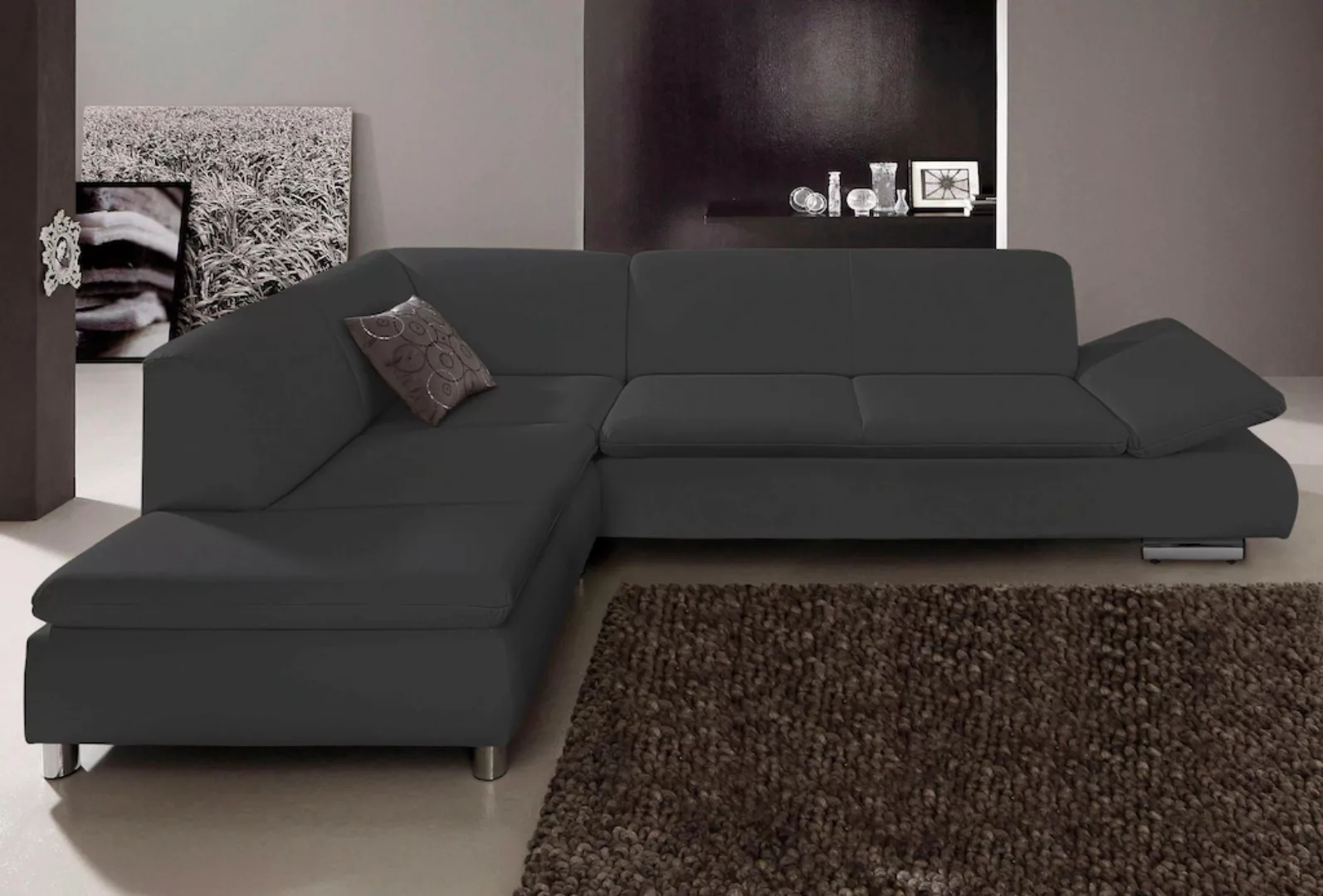 Max Winzer Ecksofa "Toulouse modern und bequem, aktuelles Design, hoher Sit günstig online kaufen