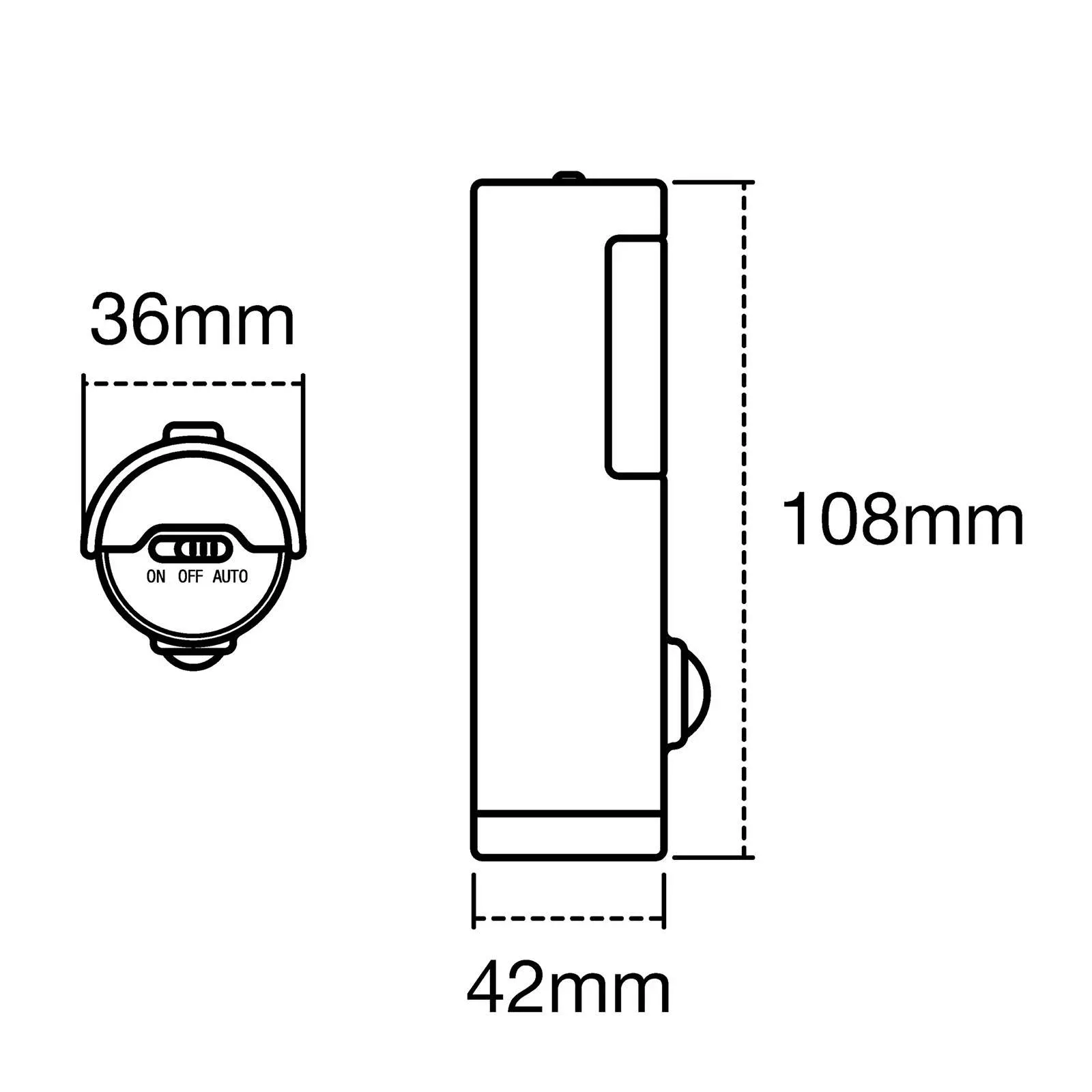 LEDVANCE Nightlux Torch LED-Nachtlicht weiß günstig online kaufen