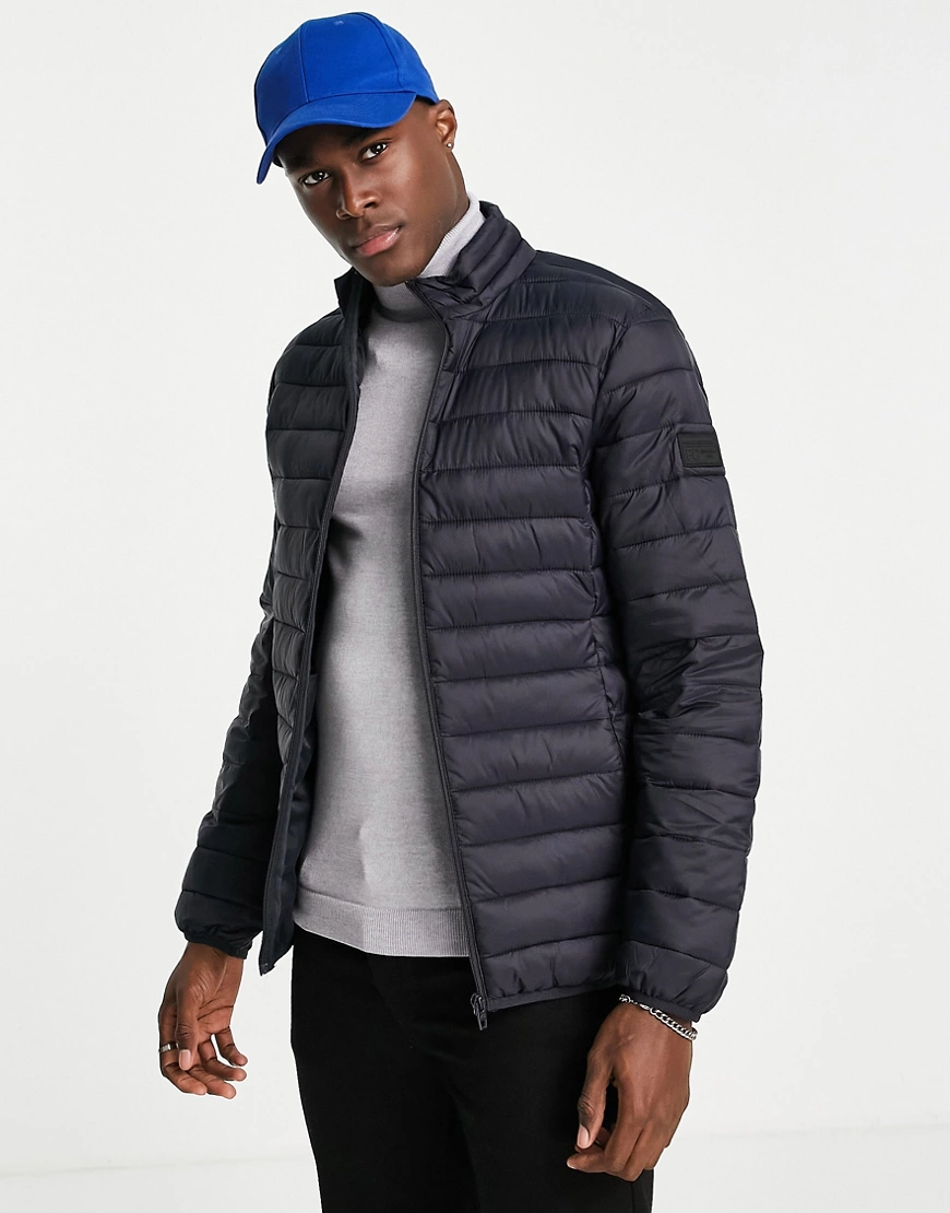 French Connection – Steppjacke in Marineblau günstig online kaufen