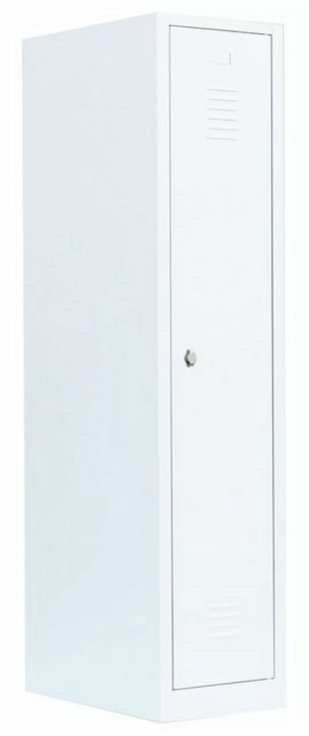 Steelboxx Spind Garderobenschrank Stahl Kleiderspind 180 x 41,5 x 50cm S/W günstig online kaufen