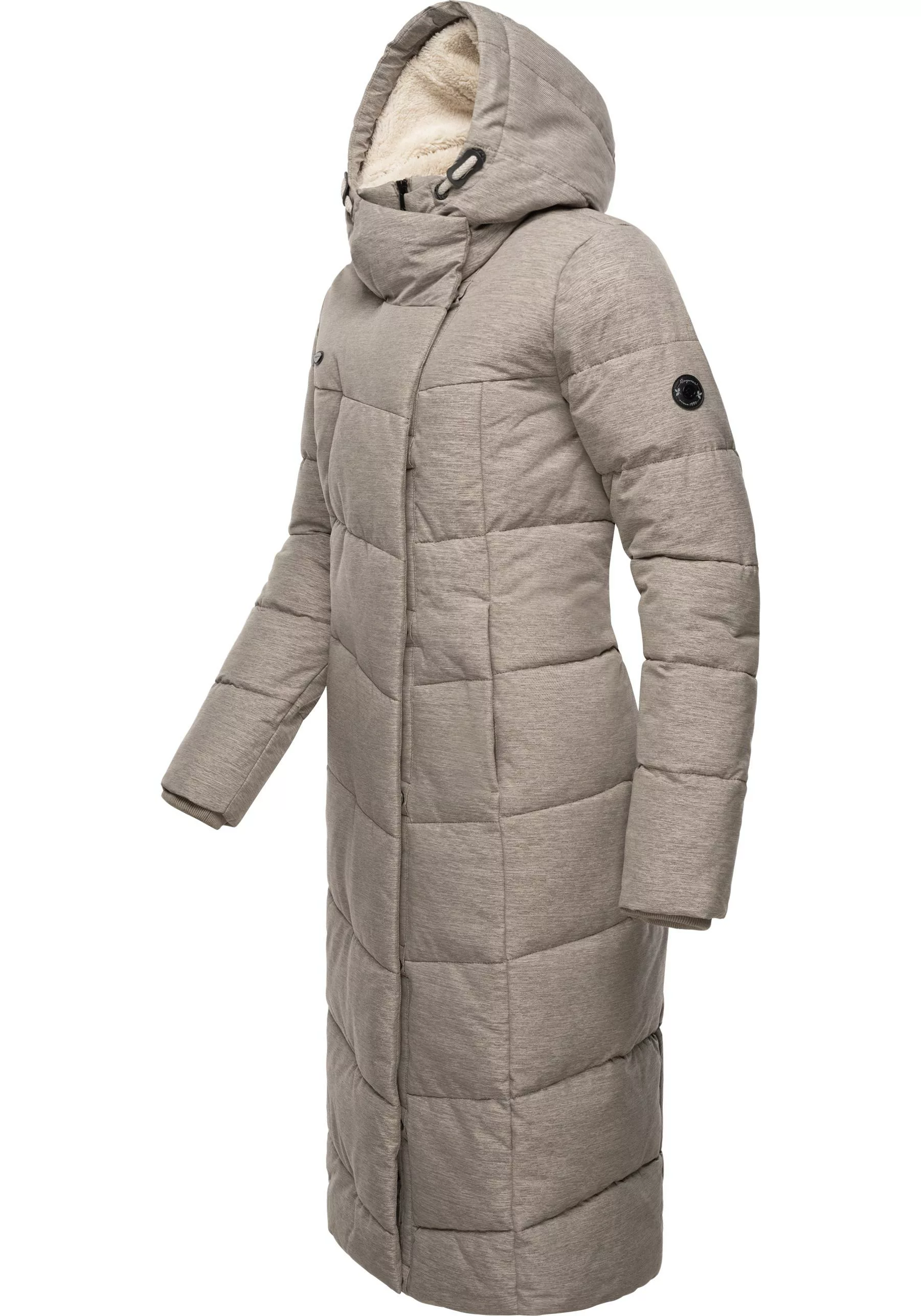 Ragwear Wintermantel "Pavla Long", extralanger Winterparka mit Teddyfutter günstig online kaufen