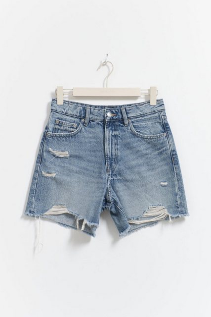 Gina Tricot Shorts - Jeansshorts - kurze Hose - Distressed high denim short günstig online kaufen