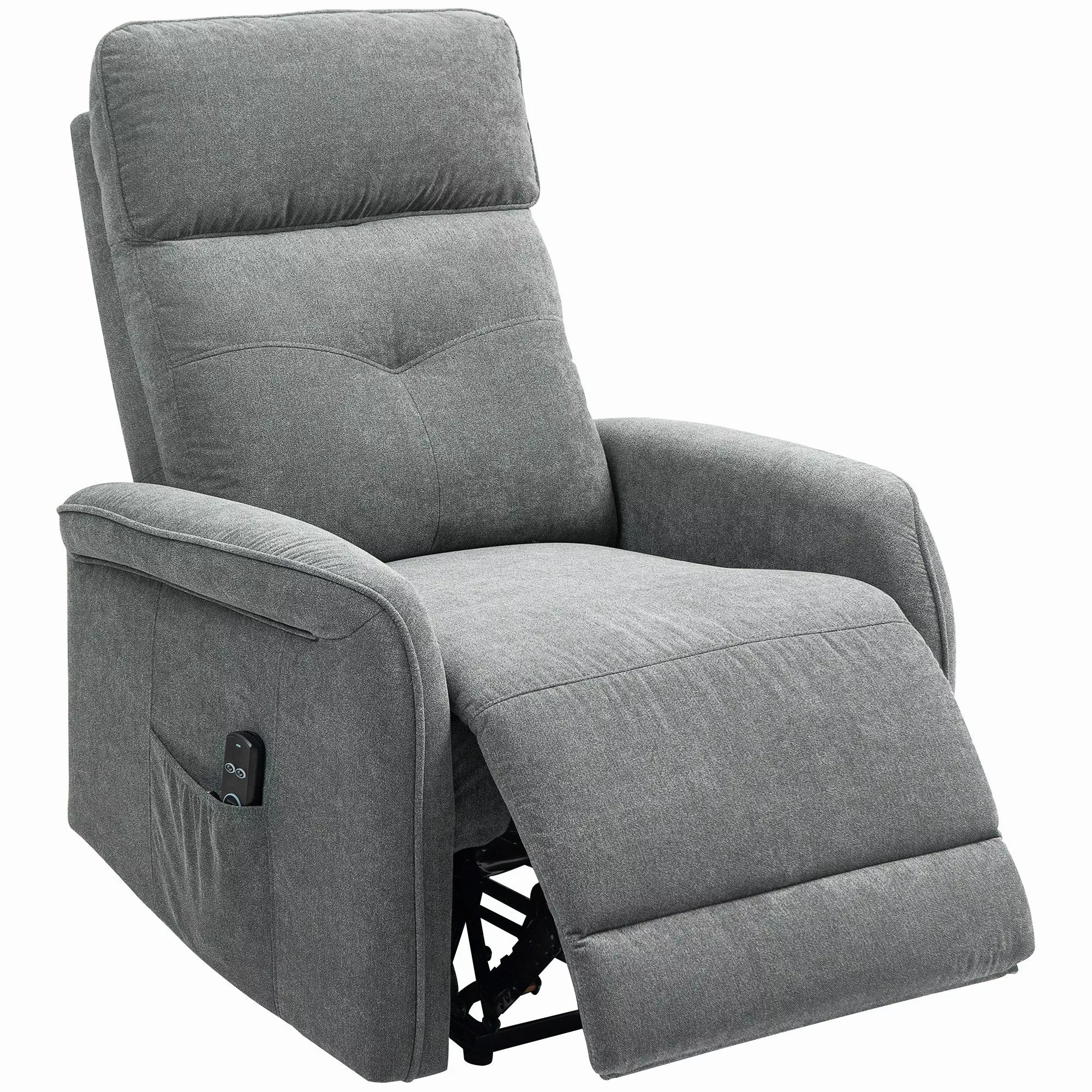 HOMCOM Massagesessel mit Liegefunktion, Heizung, USB, günstig online kaufen