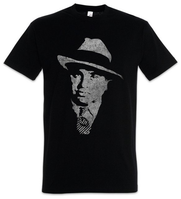 Urban Backwoods Print-Shirt Al Capone Vintage Portrait Herren T-Shirt Mafia günstig online kaufen