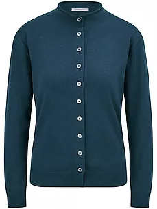Strickjacke Peter Hahn türkis günstig online kaufen