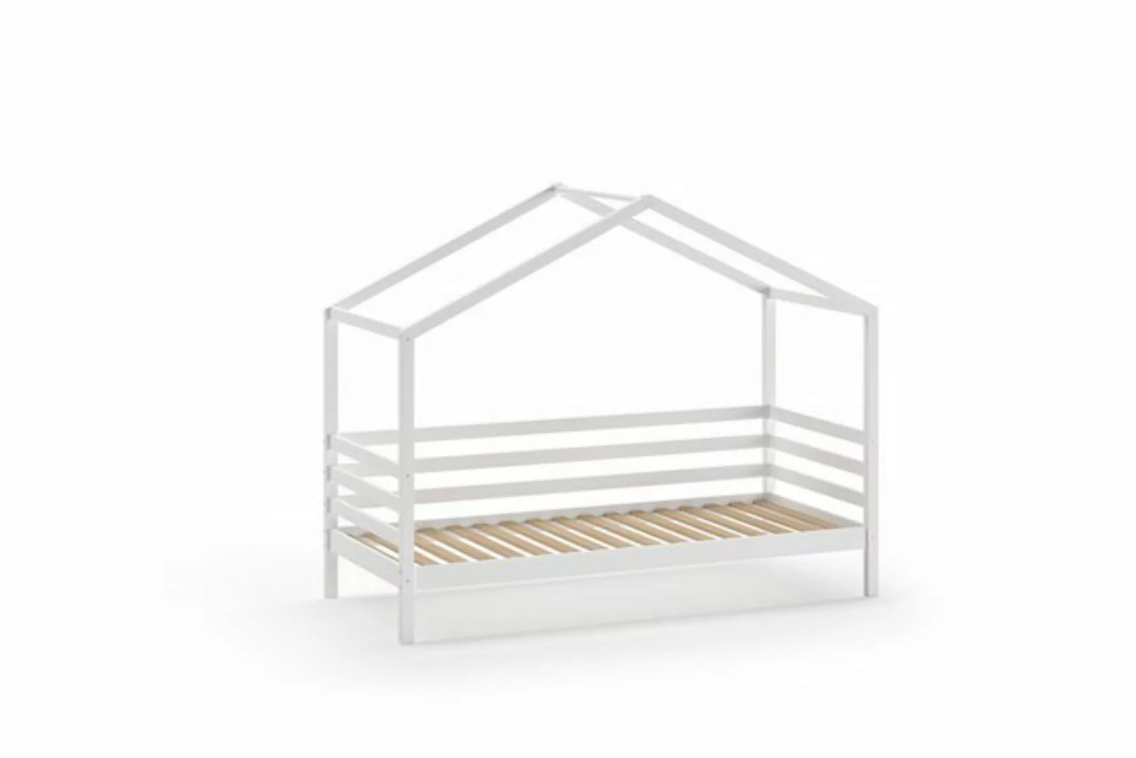 58 aufm Kessel Kinderbett Hausbett Katrein 210x96x170 Kinderbett Einzelbett günstig online kaufen