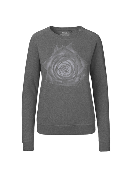 Bio Damen-sweatshirt Rose günstig online kaufen