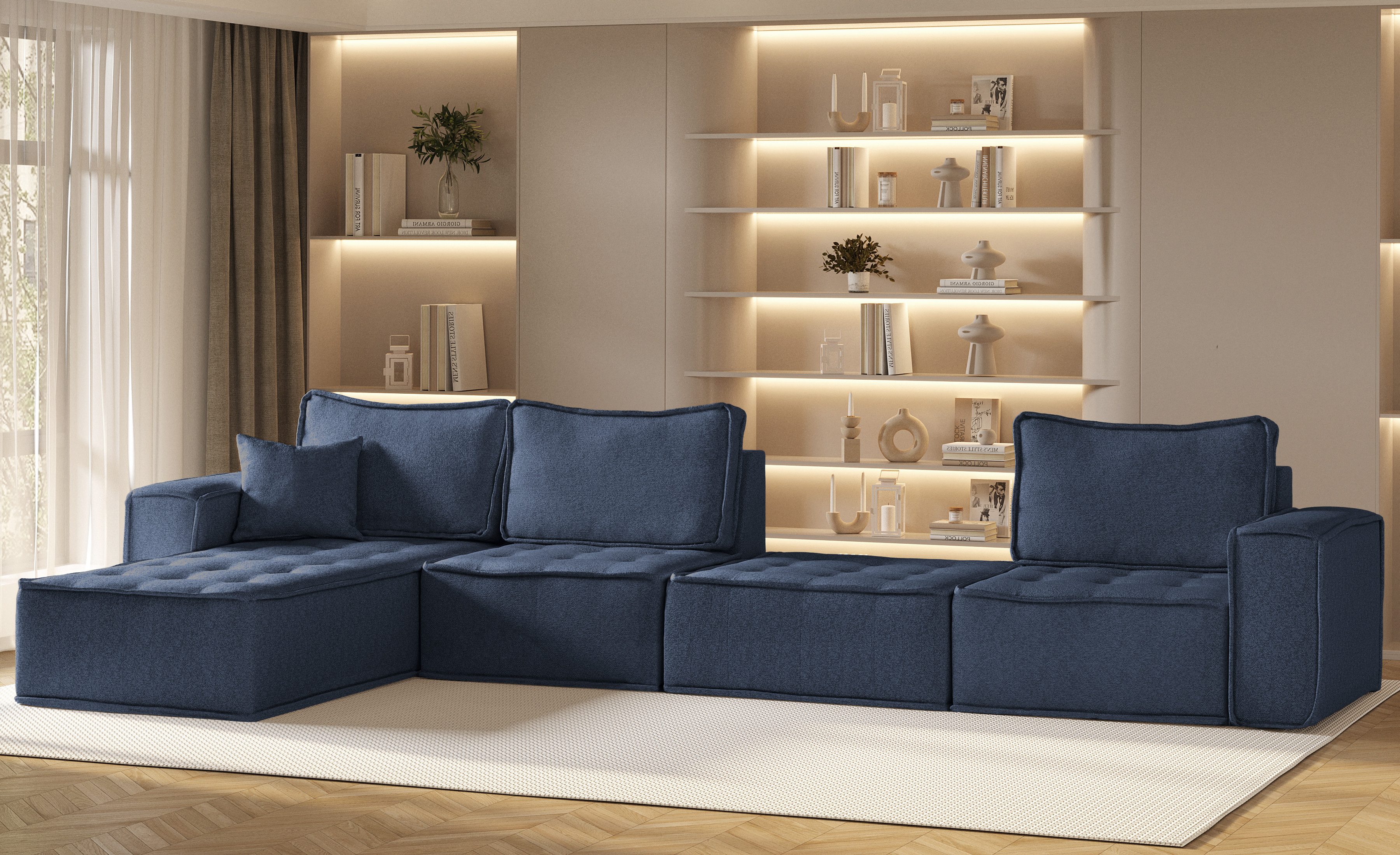 Kaiser Möbel Ecksofa Bohoo modulare Ecke günstig online kaufen