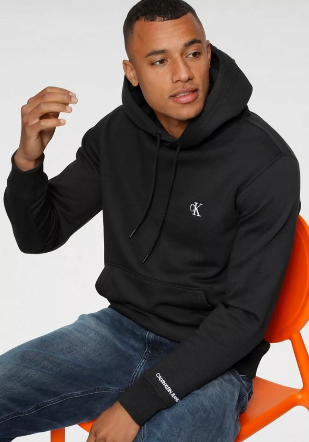 Calvin Klein Jeans Kapuzensweatshirt CK ESSENTIAL HOODIE günstig online kaufen