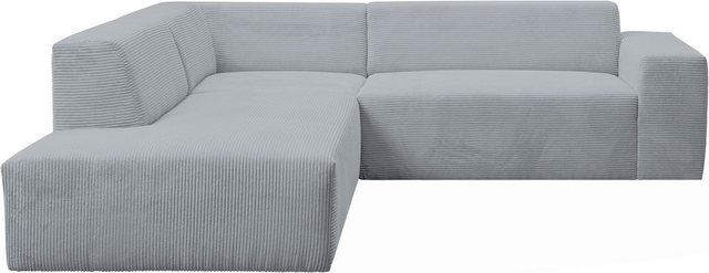 INOSIGN Ecksofa Zeus-M, Curvy Trend Wohnlandschaft mit urbaner Optik günstig online kaufen